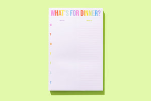 Meal Planning Notepad