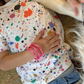 Fluo Pink Toddler Thai Buddhist Temple Bracelets, Mantra Bangle, Waterproof Jewelry