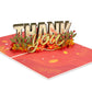 Thank You Pop Up Card