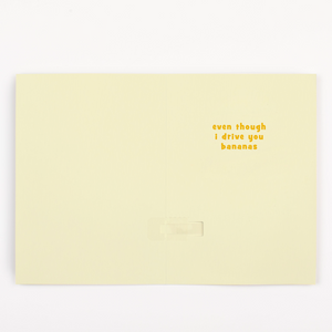 Endless Thank You Dad Card with Glitter