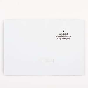 Endless Thank You Grandparent Card with Glitter