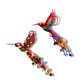 Large Hummingbird Seed Bead Handmade Ornament - Guatemala