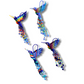 Large Hummingbird Seed Bead Handmade Ornament - Guatemala