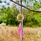 Tree Of Life Dreamcatcher | Car Hanging Decor | Pink Dreamcatcher | Dreamcatcher For House Wall Decor | Feather Wall Hanging Dreamcatchers