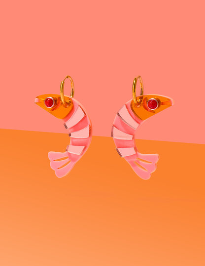 Shrimp Low Country Glam Hoops