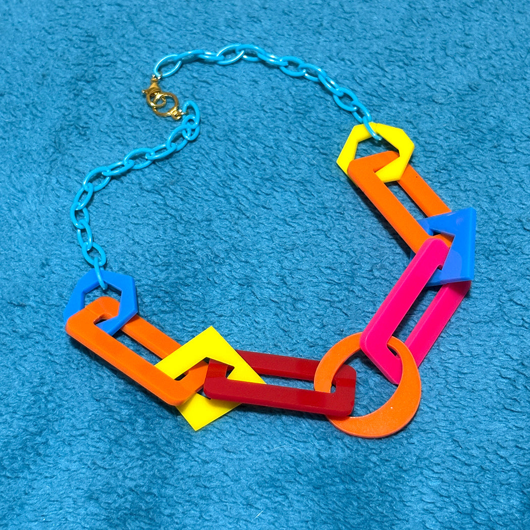 True Colors Large Link Necklace
