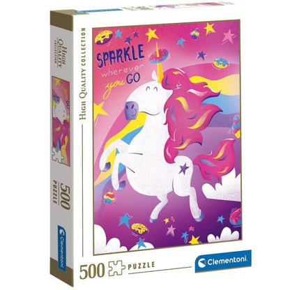 Unicorn "Fantastic Animals" 500 Piece Jigsaw Puzzle Clementoni