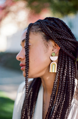 Rainbow Arch Earrings