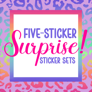 Super Secret Surprise Sticker Set