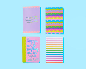 Neon Mini Notebook Set