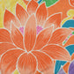 Pet Collar Scarf - Jams Dwarfana Natural & Dragon Fly Orange