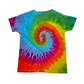 Kids Rainbow Spiral Tye Dye T-shirt 100% Cotton
