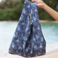 ReAloha "Reusable Tote Bag" - Taro Leaves Navy