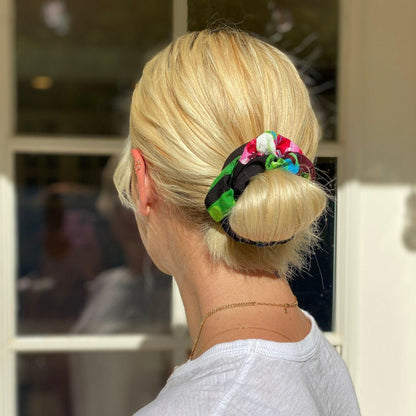 Scrunchie - Blue Print