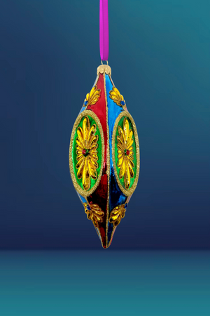 Venetian Coin Glass Ornament