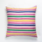 Vintage 70s Rainbow Striped Pillow