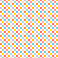 RAINBOW CHECKERBOARD Gift Wrap Sheets
