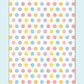 RAINBOW DAISIES Gift Wrap Sheets