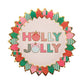 Holly Jolly Christmas Dessert Plates (10 count)