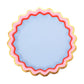 Rainbow Ric Rac Assorted Dessert Plates (10 count)