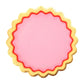 Rainbow Ric Rac Assorted Dessert Plates (10 count)