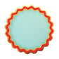 Rainbow Ric Rac Assorted Dessert Plates (10 count)