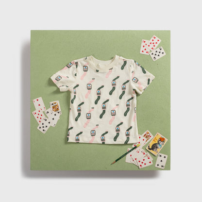 Kids Watch Cat T-shirt