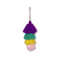 Waterfall Tassel Zipper Pull | Colorful Handmade Charm from Mexico
