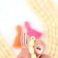 6x10mm Off-White, Cream Barrel Spacer Bone Beads, 47 Beads