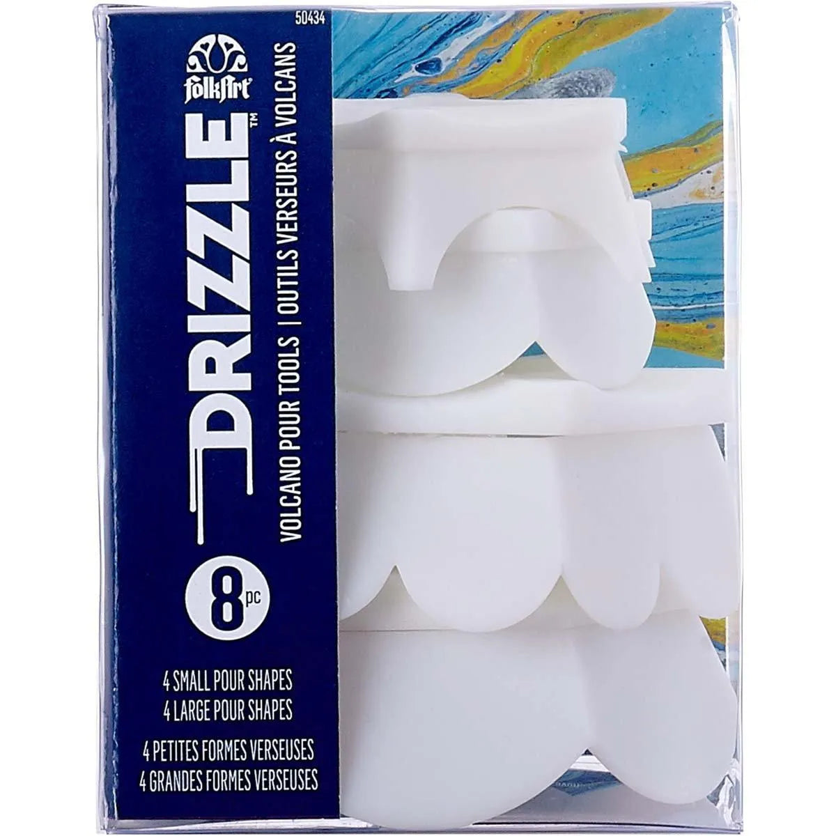 FolkArt Volcano Pour Tool (8 Pieces)
