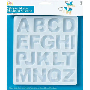 Resin Silicone Mold - Letters