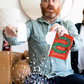 Endless Woofing Christmas Card with Glitter
