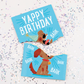 Endless Barking Birthday Card with Glitter