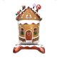 Christmas Gingerbread House Standing Foil Balloon Decoration F07M1-48