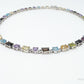Vintage Multi Stone Sterling Silver Necklace