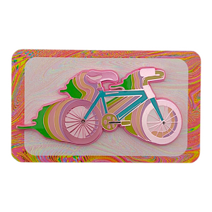 Aaron Brooks x Ground Score "Bike Day" Magnet - LE 25