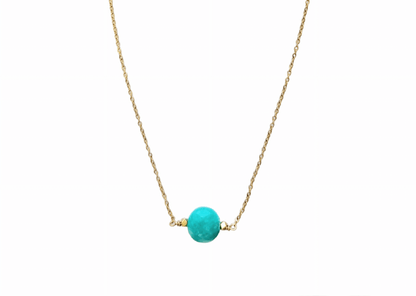 Amazonite Drop Necklace