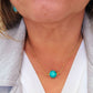 Amazonite Drop Necklace