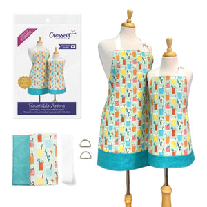 Apron Sewing Project Kit - Summer Drinks