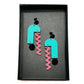 Arch Mobile Earrings - 80s Art Girl