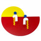 Arch Mobile Earrings in Primary Colors