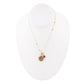 Aries - Zodiac Red Carnelian Golden Charm Necklace