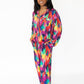 Holi Hues Adult Bamboo Pajama Set