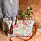 Wildflower Buddy Bag – Handmade Embroidered Floral Carryall | Atenti