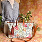 Wildflower Buddy Bag – Handmade Embroidered Floral Carryall | Atenti