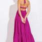 AFTER PARTY WOVEN MIDI DRESS