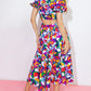LET ME ADORE YOU WOVEN MIDI DRESS