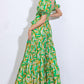 NEVER ENDING DAYS WOVEN MAXI DRESS