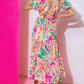 IT STARTS NOW WOVEN MIDI DRESS