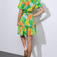 END GAME WOVEN MINI DRESS